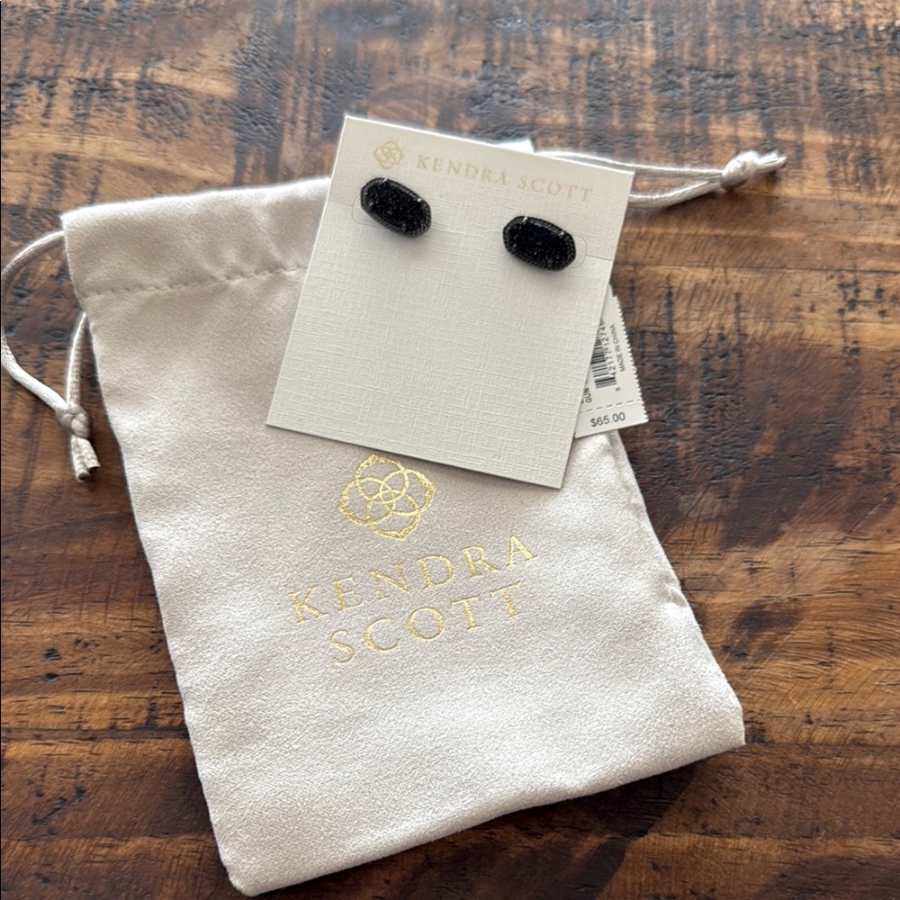 Kendra Scott Black Earrings